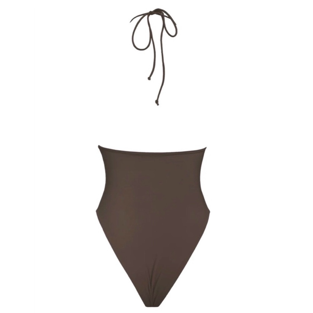 SOLD OUT Vesper One-Piece Swimsuit in Espresso - Picture 4 of 7